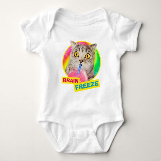Cat Drink Slushie Romper (Voorkant)