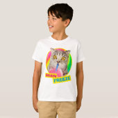 Cat Drink Slushie T-shirt (Voorkant volledig)