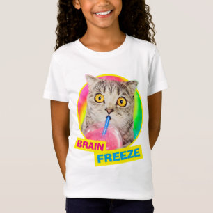 Cat Drink Slushie T-shirt