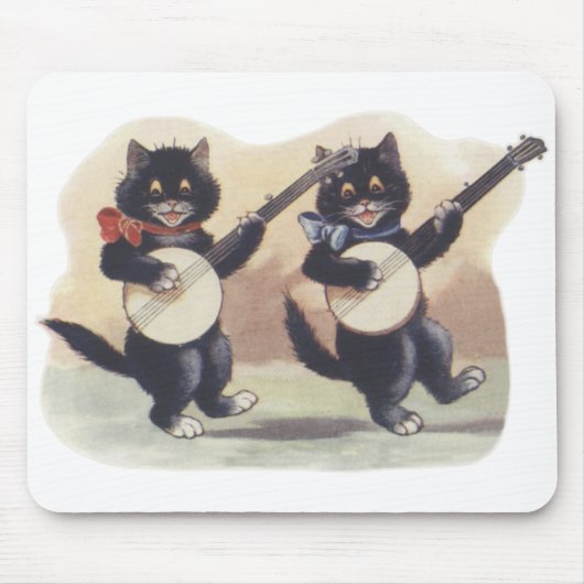 Cat Duo Mousepad Muismat (Voorkant)