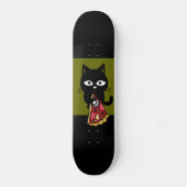 CAT EATING PIZZA SKATEBOARDS SKATEBOARD (Voorkant)