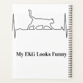 Cat EKG Kalender Planner (Achterkant)
