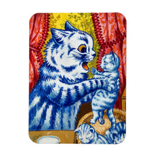 Cat en her Kittens Magneet