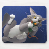 Cat en Mouse Mousepad Muismat (Voorkant)