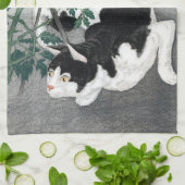 Cat en Tomato, Takahashi Shotei Theedoek (Gevouwen)