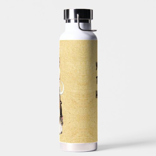 Cat-Er-Pillar Feline Tower Waterfles (Links)