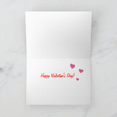 Cat et carte Valentine Rose (Intérieur)