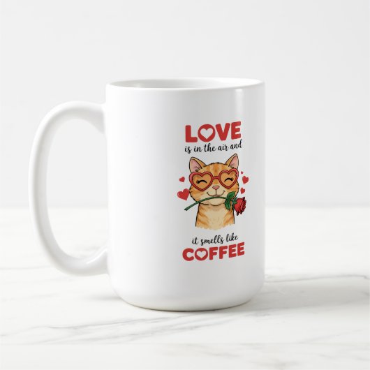 Cat Express Your Love Mug (Gauche)
