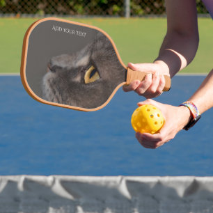 Cat Eye-Macro van Shirley Taylor Pickleball Paddle
