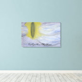 Cat Eyed Moon Canvas Afdruk (Insitu (Houten vloer))