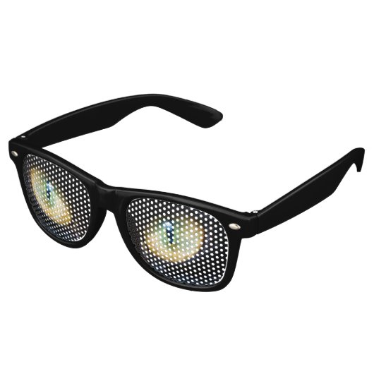 Cat Eyes Halloween Party Shades Lunettes de soleil (Angulaire)