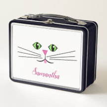 Cat Eyes Metalen Lunchbox