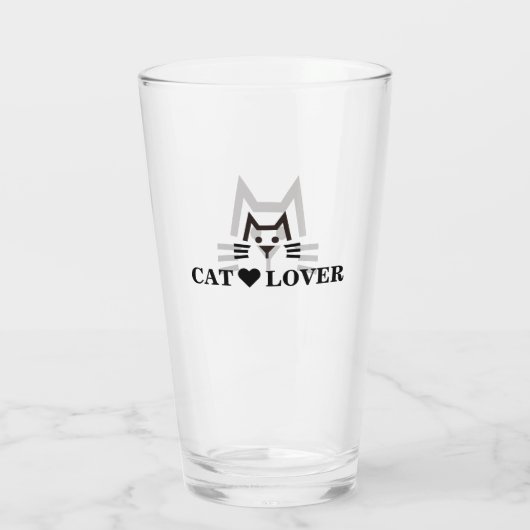 Cat-Face Glas (Achterkant)