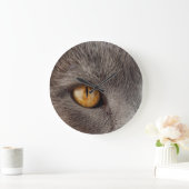 Cat Face Mur Horloge (Maison)