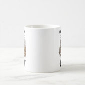 Cat Face My Alarm Clock Tabby Cat Koffiemok (Center)