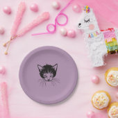 Cat Face Paper Bord (Feest)