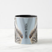 Cat Face Profile Picture Photo Mok (Midden)