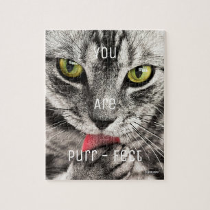 Cat Face Puzzle met "You are Gesponnen-fect" - HAM Legpuzzel