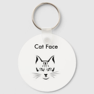 Cat Face Sleutelhanger