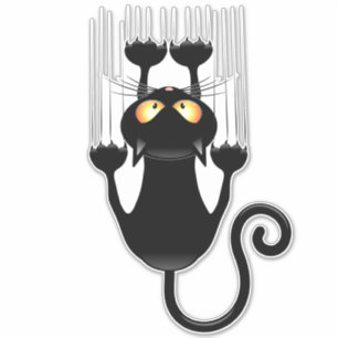 Cat Fantastisch personage Sticker