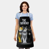 CAT FATHER CAT DAD KITCHEN SCHORT (Gedragen)