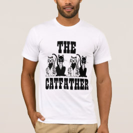 CAT FATHER DAD grappige t-shirts