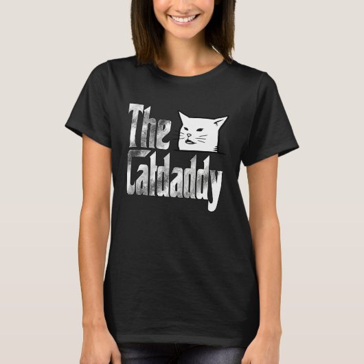 Cat Father The Catfather Crazy Cat Dad Papa T-shirt (Voorkant)