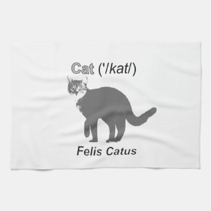 Cat Felis Catus Theedoek