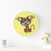 Cat Fish Horloge (Maison)