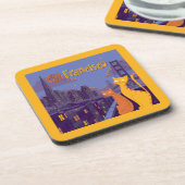 Cat Francisco Bier Onderzetter (Linkerzijde)