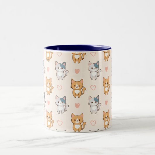 cat friends Mug (Centre)