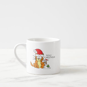 Cat Funny Cartoon Cute Mouse Espresso Kop
