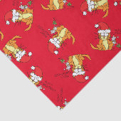 Cat Funny Cartoon Cute Mouse Tissuepapier (Detail)