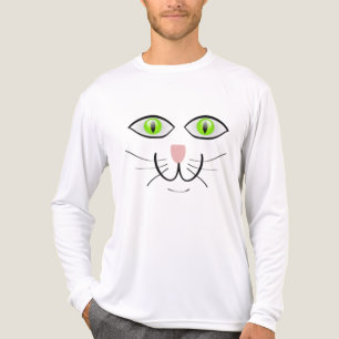 Cat Funny Face Cartoon-29034 Tri-Blend Shirt