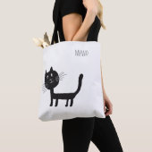 Cat Funny Sac fourre-tout Miawo (De près)