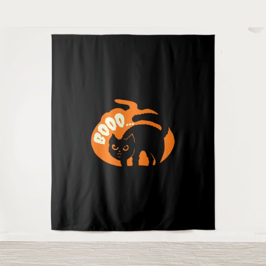 Cat Funny Wandkleed (Voorkant)