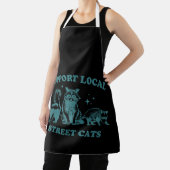 Cat Funny  Wasbeer Opossum Skunk Schort (Insitu)