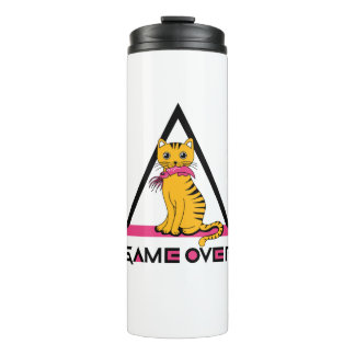 Cat - Game Over Squid Thermosbeker