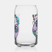 Cat Gamer Design - Spint op Gamer Joystick Art Blikvorm Glas (Rechts)