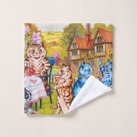 Cat Garden Party (Gant de toilette)