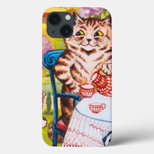 Cat Garden Party Case-Mate iPhone Case (Achterkant)