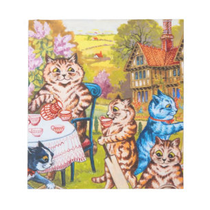 Cat Garden Party Notitieblok