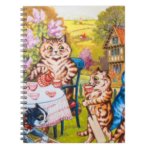 Cat Garden Party Notitieboek