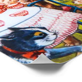 Cat Garden Party Poster (Hoek)