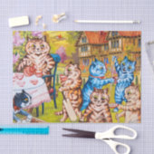 Cat Garden Party Tissuepapier (Craft)