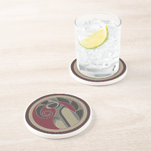 Cat-geest Zandsteen Onderzetter