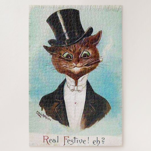 Cat Gentleman, Louis Wain Legpuzzel (Verticaal)
