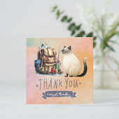 CAT-Gevist liefhebbers Bedankkaart (Staand voorkant)