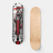 cat girl anime fan art skateboard (Voorkant)