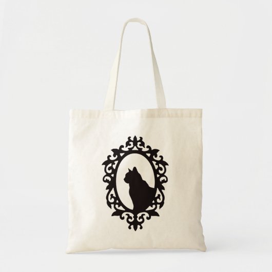 Cat Gothic Tote Bag (Voorkant)